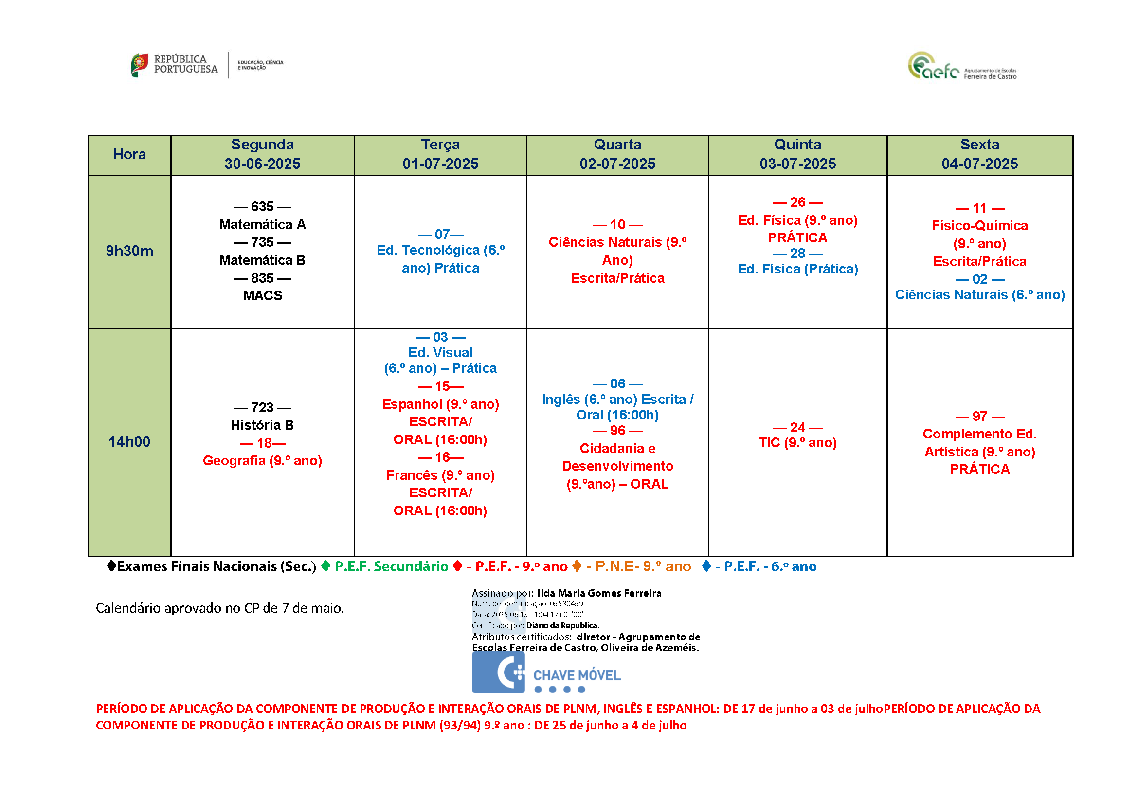 CALENDÁRIO DE EXAMES 2024 2025 1FASE signed Página 3
